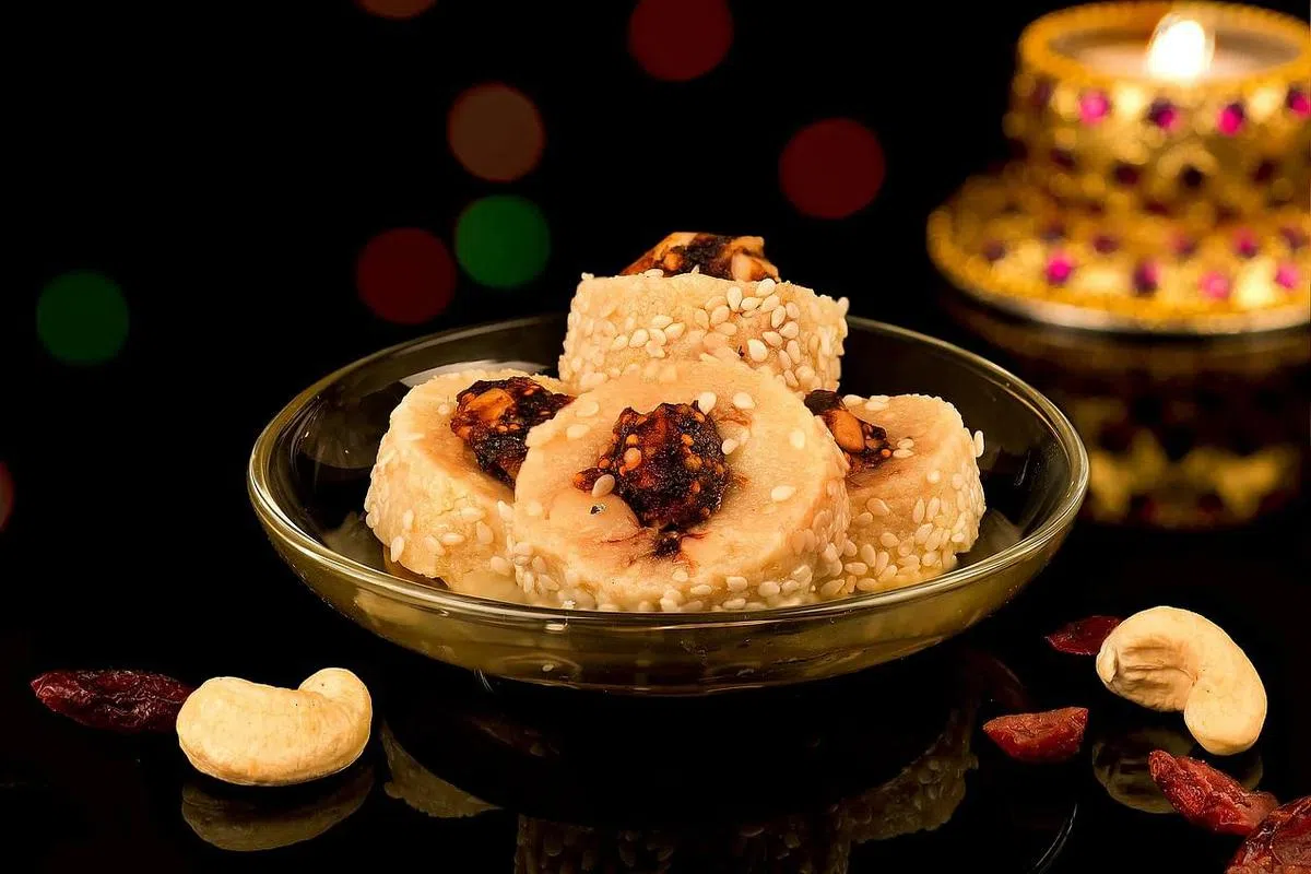 Punjab Grill的屠妖节甜点Mithai。（餐馆提供照片）