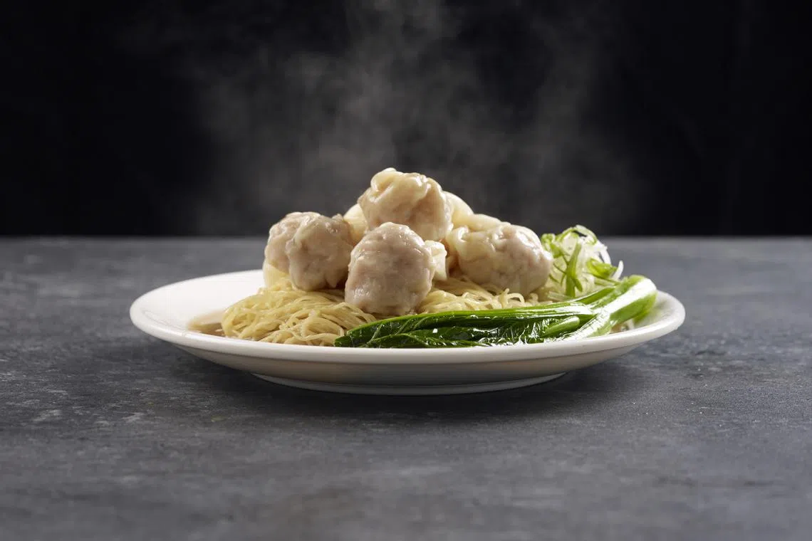 麦文记云吞面有干和汤两款。（品牌提供）