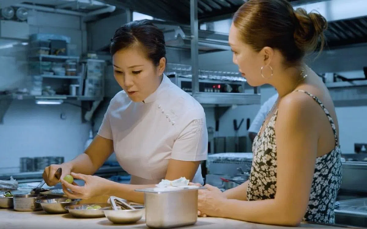 刘韵棋开设的Tate Dining Room，是香港一家获得米其林二星的餐馆。（香港旅游发展局提供）