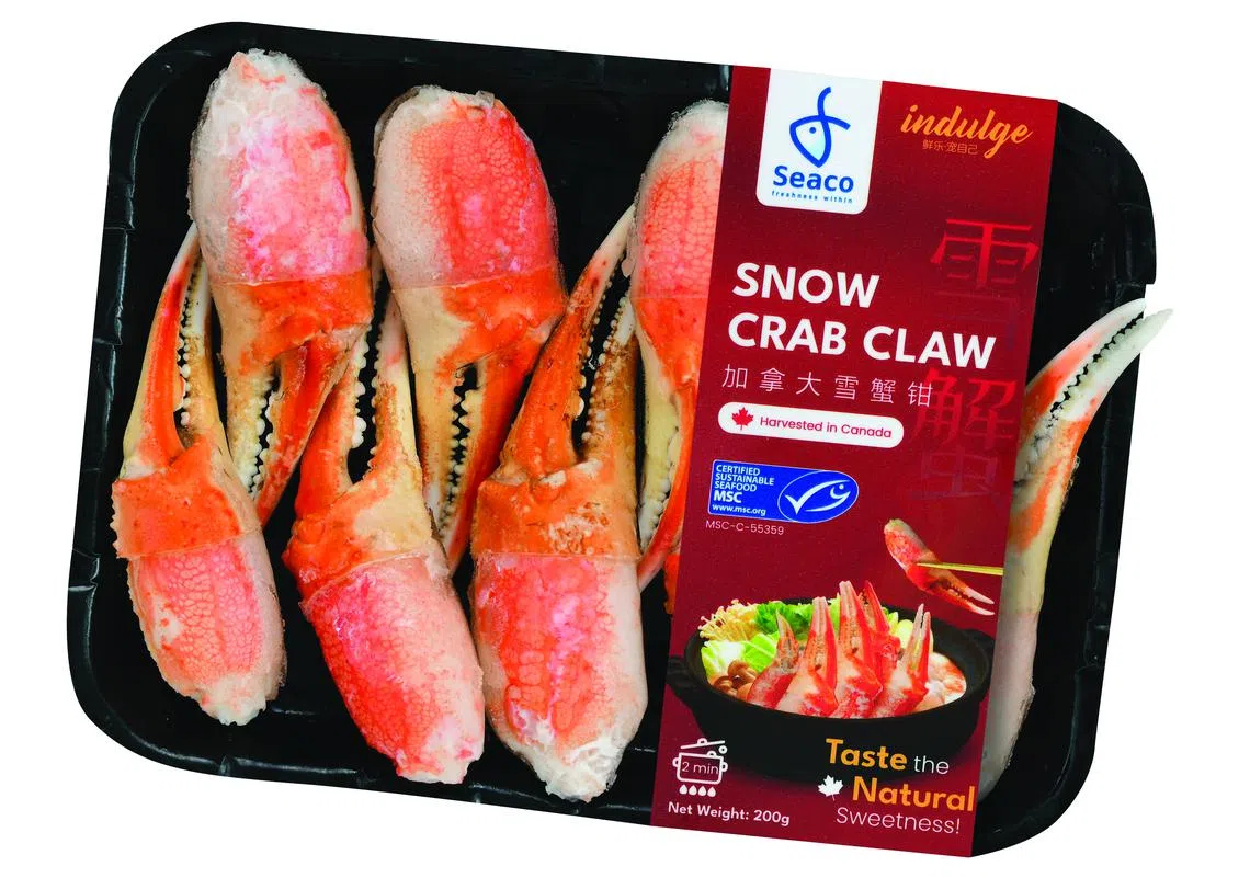 Seaco雪蟹蟹肉厚实，是火锅的理想食材。（品牌提供）