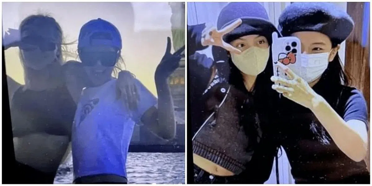 继Jennie之后，Lisa的照片也被外泄。（互联网）