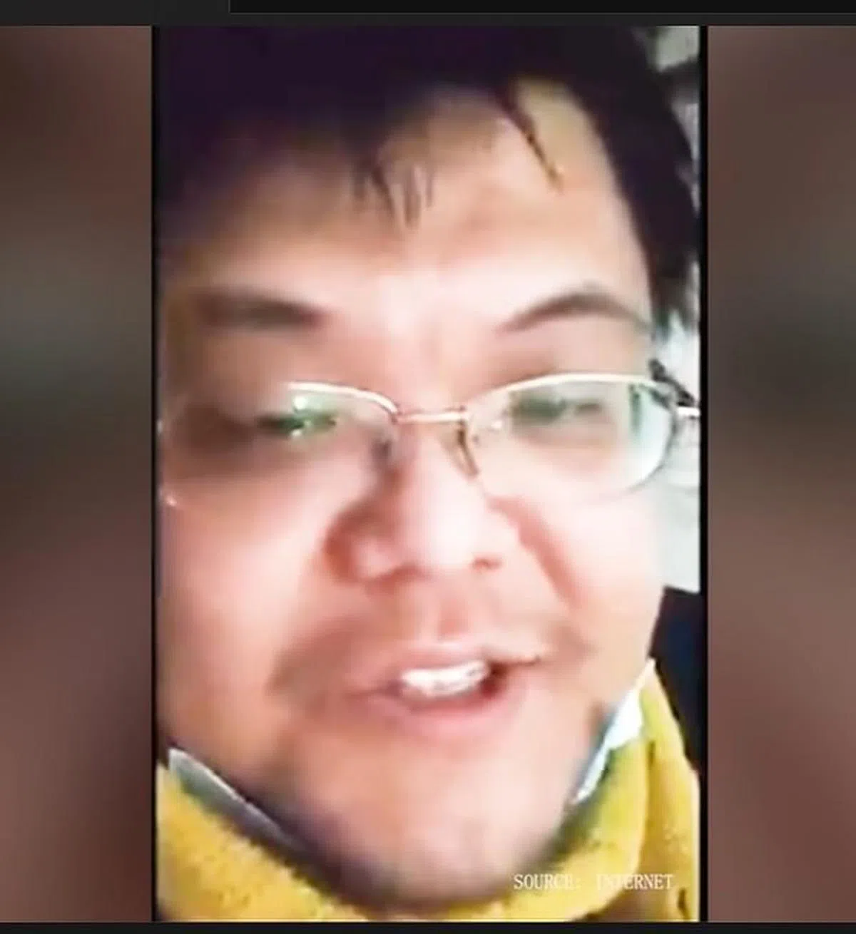 一名在乌克兰的中国人拍视频说，他有个在基辅的哥们，被问是哪国人时，谎称自己是日本人，“我们连自己是中国人都不敢说。”（视频截图）