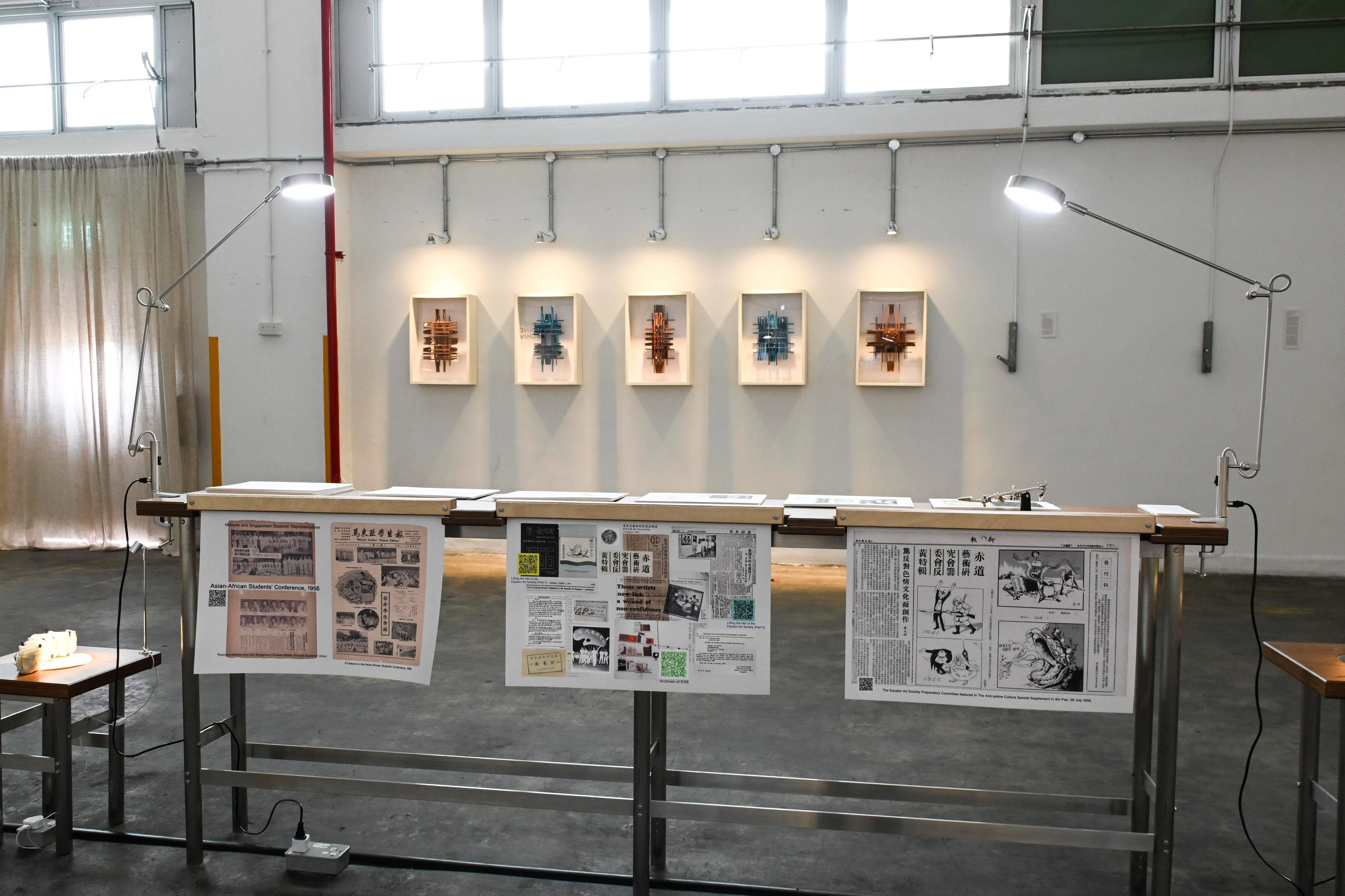 “非寻常档案”展场。（主办方提供）