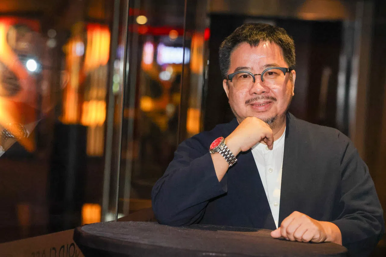 TFAI褚明仁曾是资台湾深媒体人和电影线记者。（陈斌勤摄）