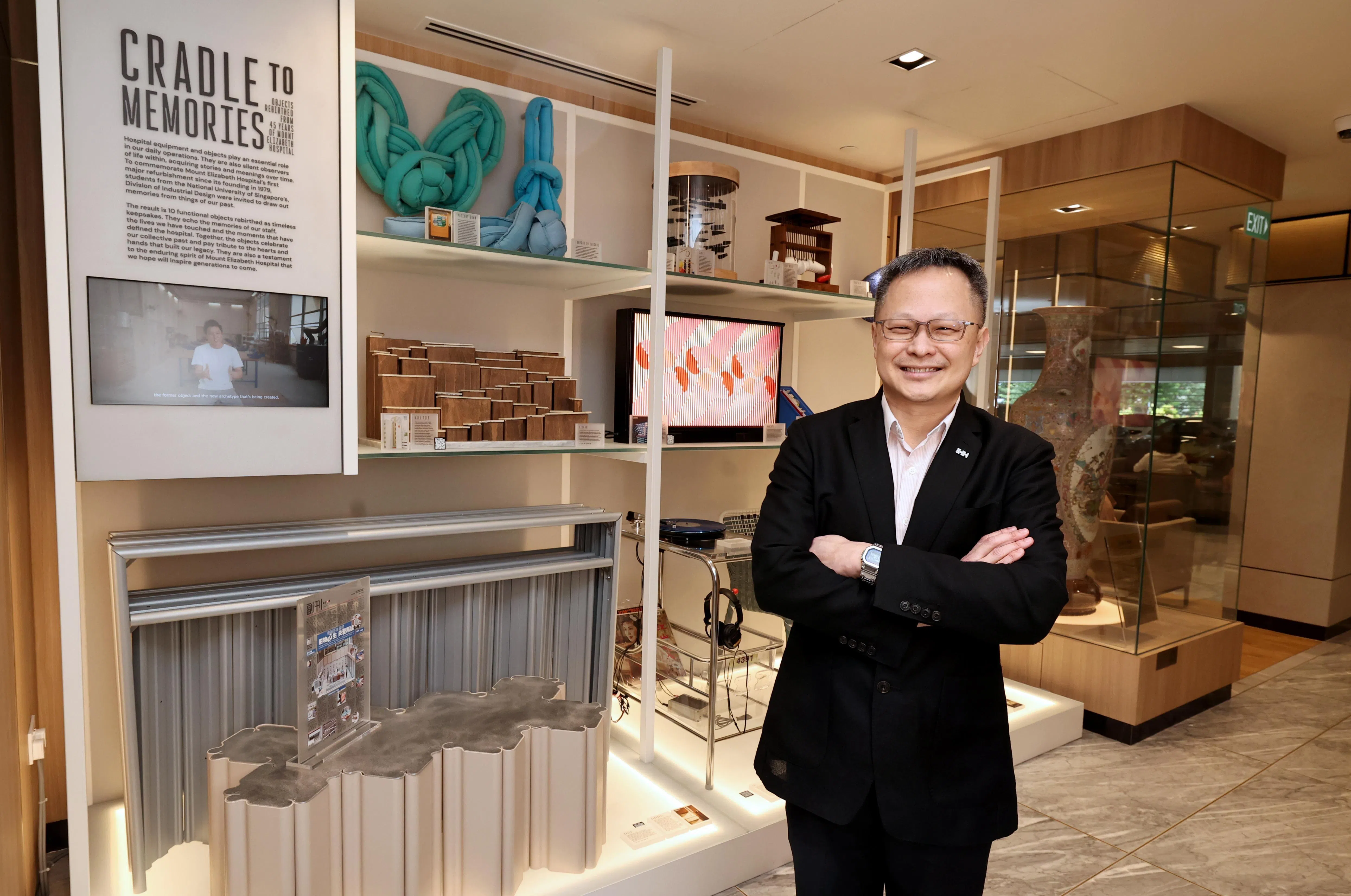 伊丽莎白医院首席执行官杨奕民认为，医院推动可持续发展不仅是升级硬件设施和引入新技术，长远来看，所创造的价值最终都会回馈病患。（周国威摄）