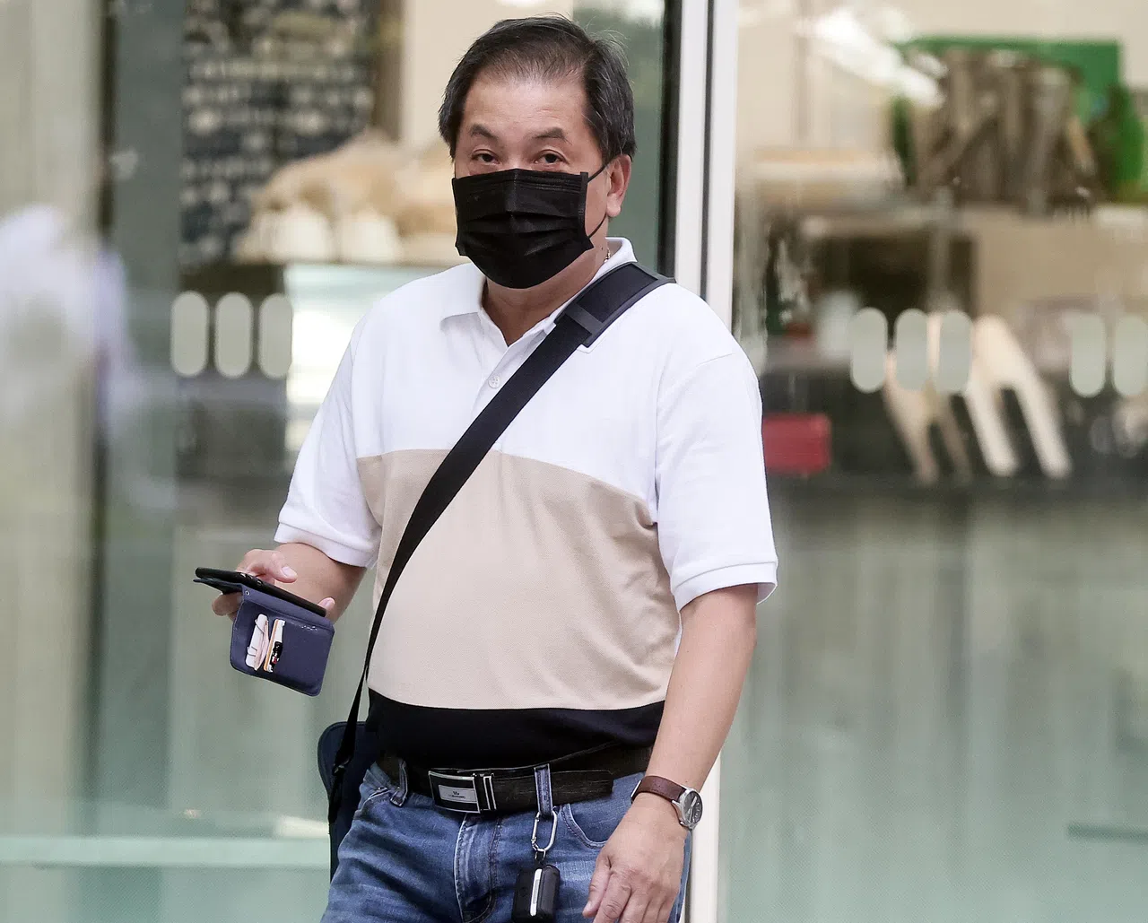 被告陈裕星星期四（5月30日）在国家法院承认一项疏忽驾驶导致他人身亡罪。（海峡时报）