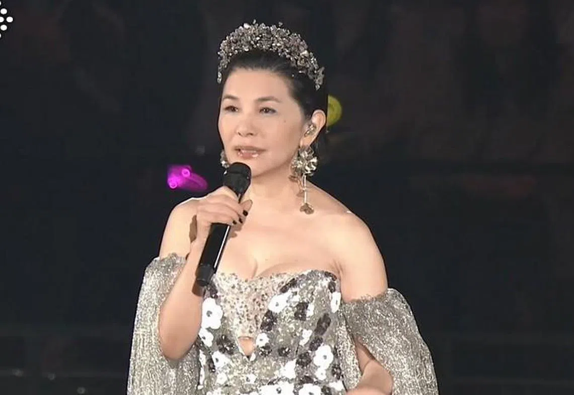 张清芳将于8月10日在新加坡开唱。（TVBS提供）