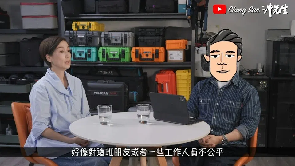 江美仪接受网络节目《Chong San冲先生》访问。（视频截图）