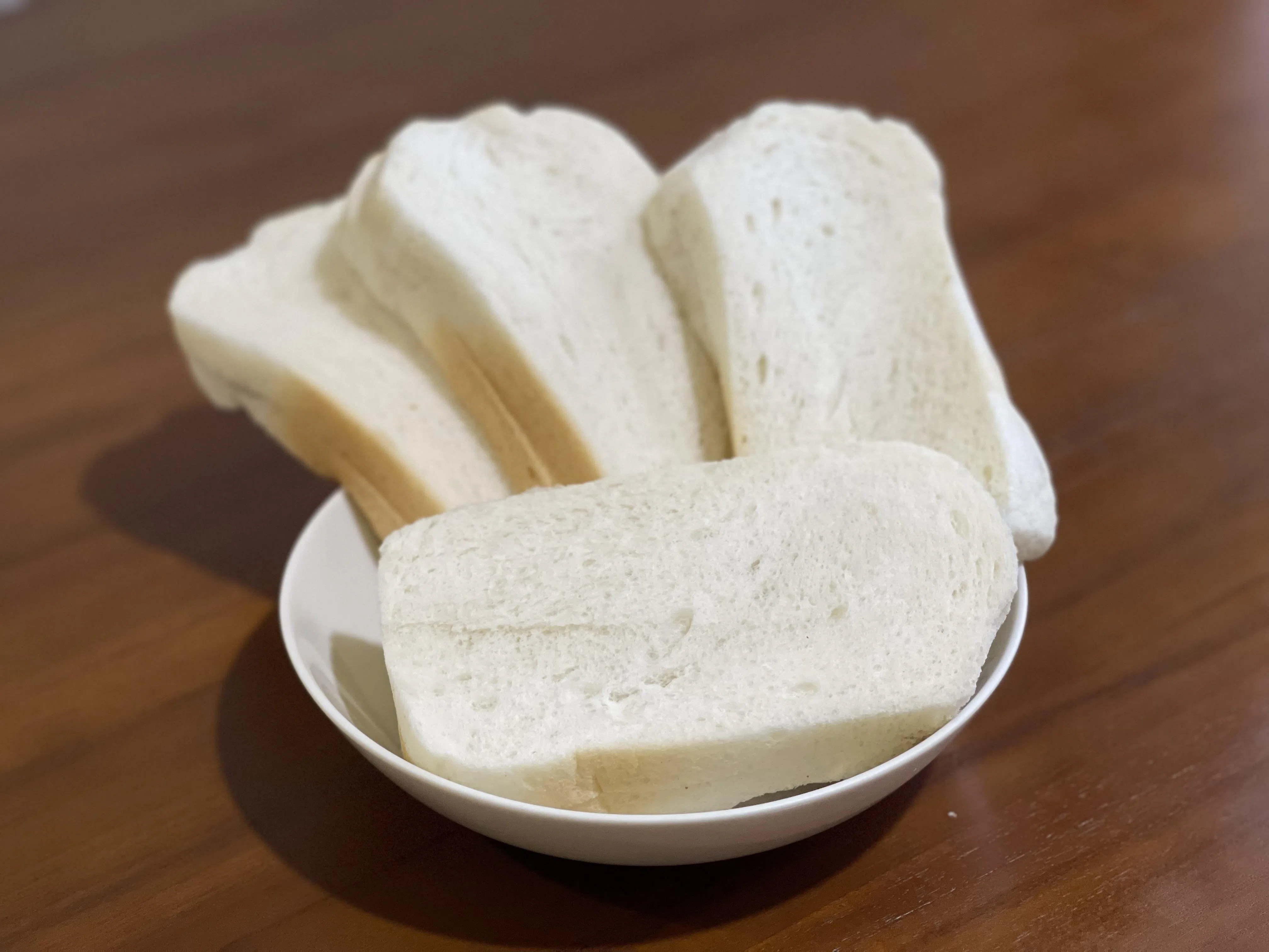 传统白包面古早味香浓。（黄靖晶摄）