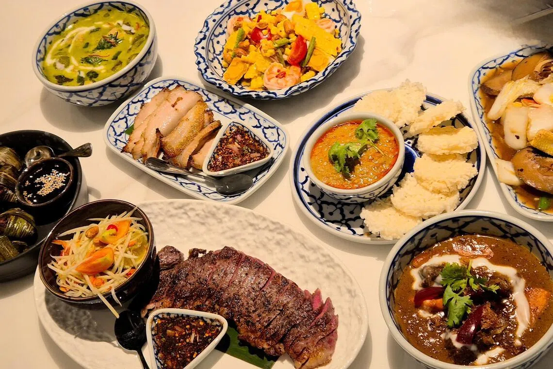 PLU餐馆精选优质食材，以细腻且精致手法呈现泰式家常和传统风味。（陈爱薇摄）