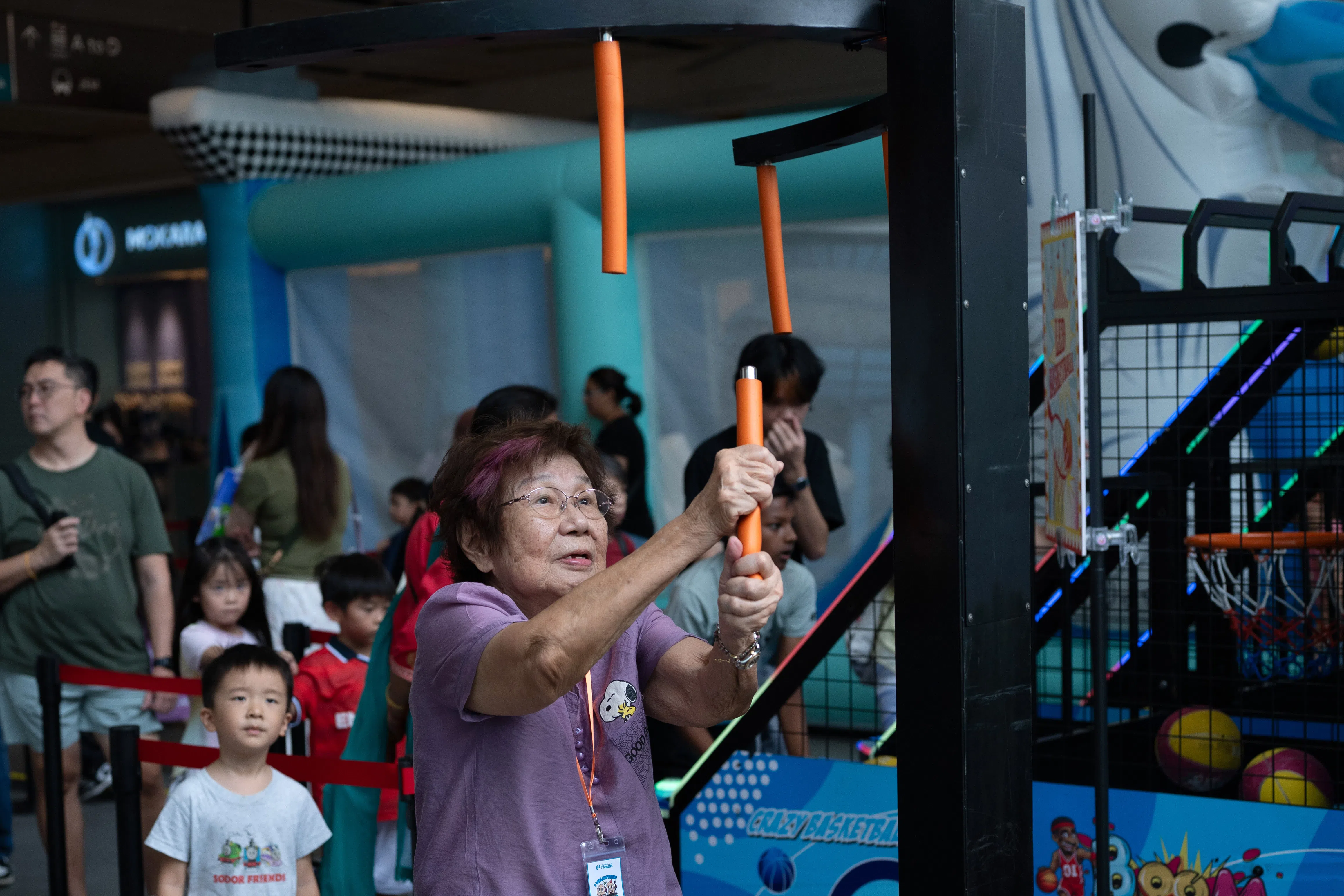 为期两天的包容性嘉年华吸引不少年长者参与。（陈家兴／Antica提供）