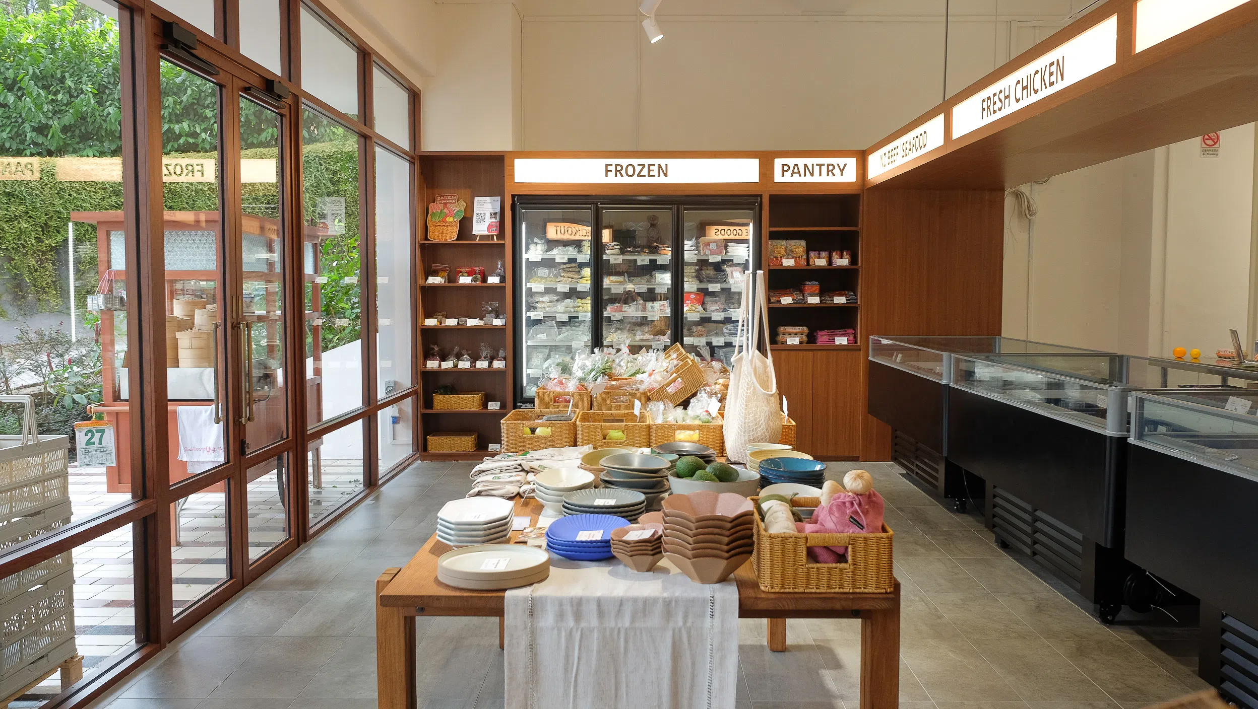 新旗帜店打造新一代巴刹的购物体验。（图/新报业媒体）