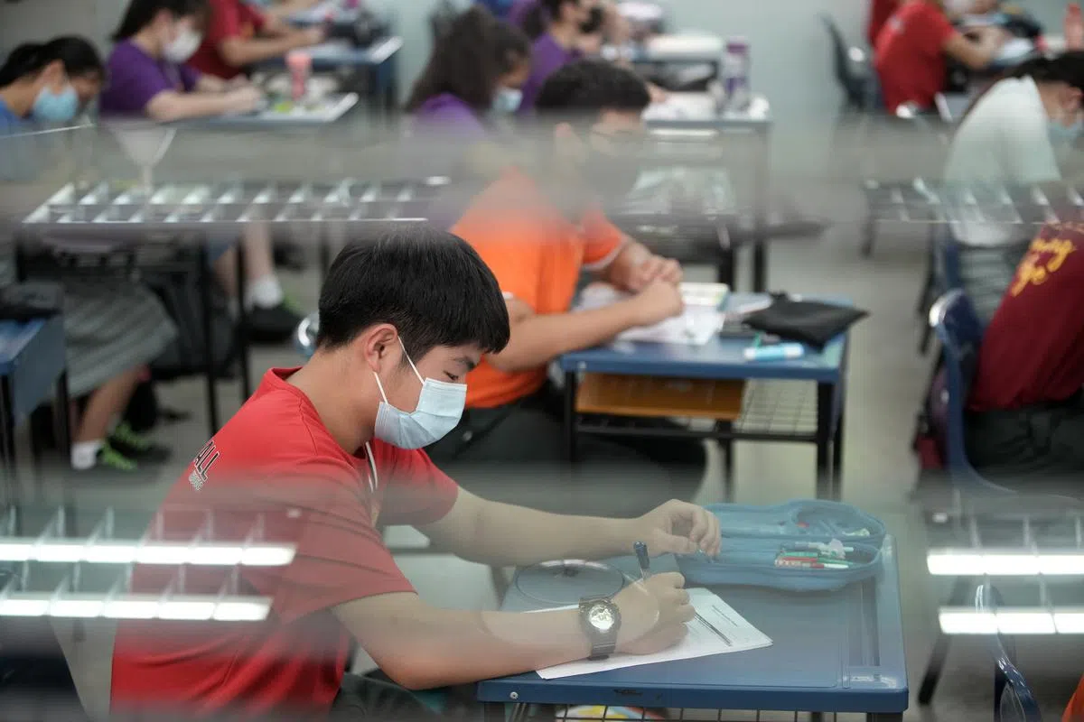 全面科目编班计划后，因为不再有“源流标签”，也减少了学生自我设限的情况。（谢智扬摄）