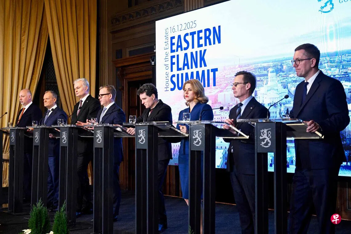 欧盟八国：面对俄罗斯威胁保卫欧洲东翼是当务之急| 联合早报