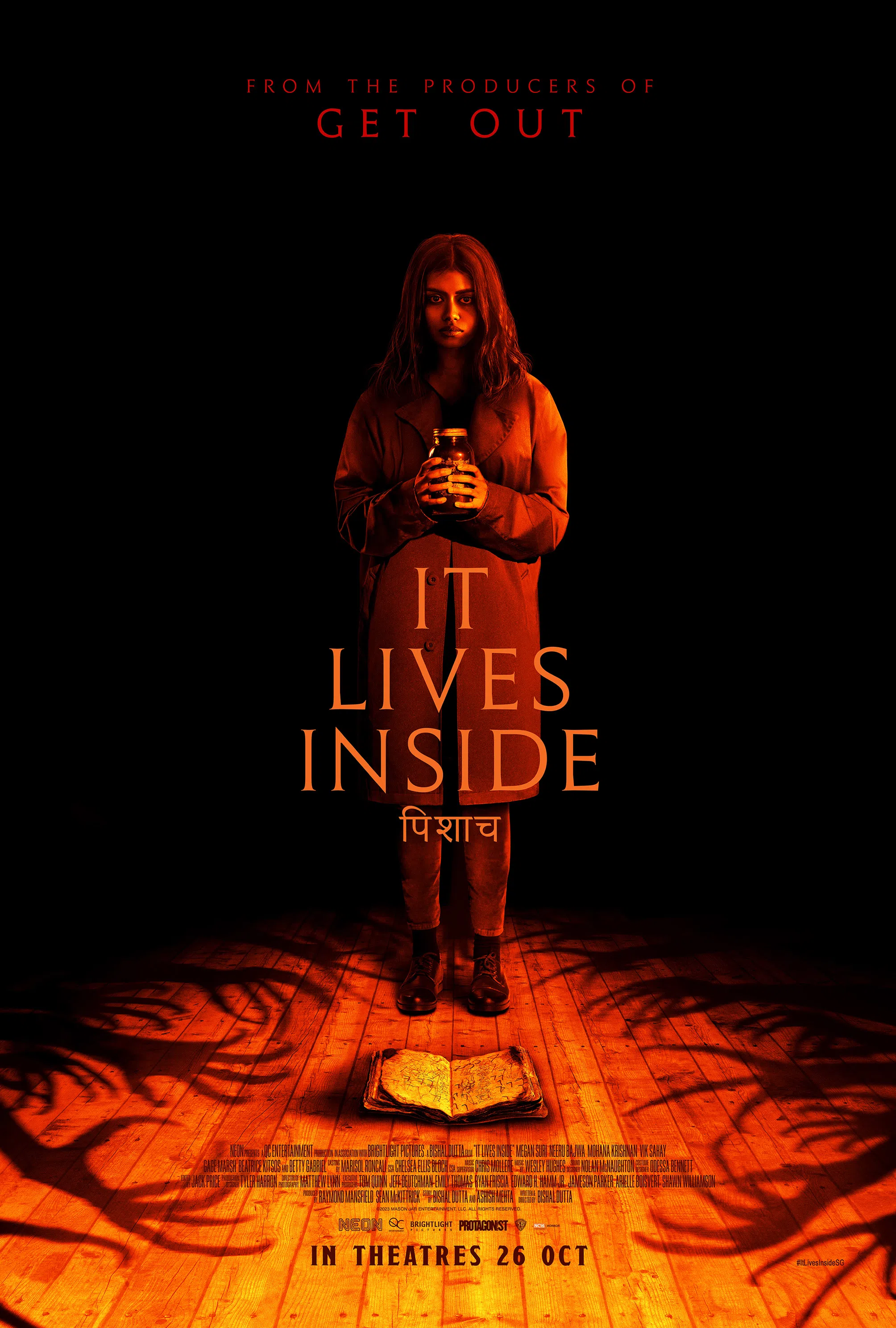 恐怖片《印咒：毕舍遮》海报。（邵氏机构提供）