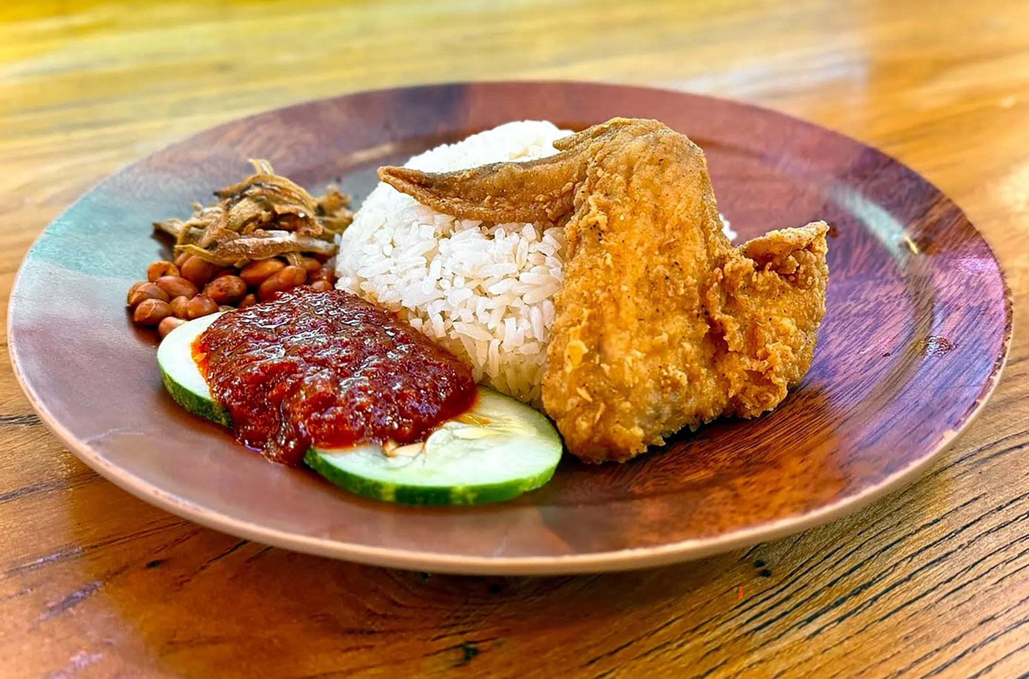 $3.50的清真椰浆饭。（图/受访者提供）
