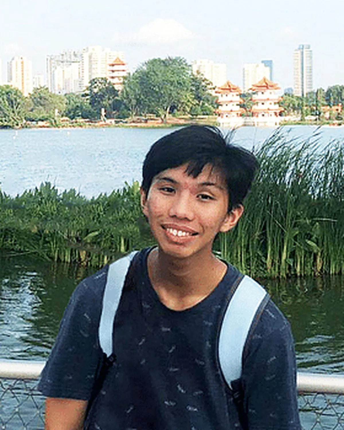 理工学院学生谭逸翔参加亚洲就绪青年计划网络研讨会，获益良多。（图／受访者提供）