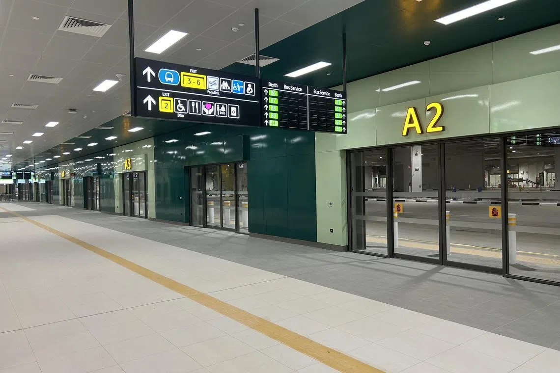 新巴西立巴士转换站将由Go-Ahead运营，并于4月27日启用。（陆路交通管理局提供）