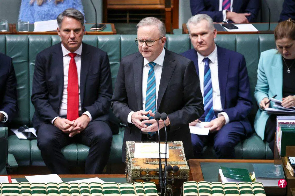 澳大利亚总理预计在2025年大选前改组内阁| 联合早报