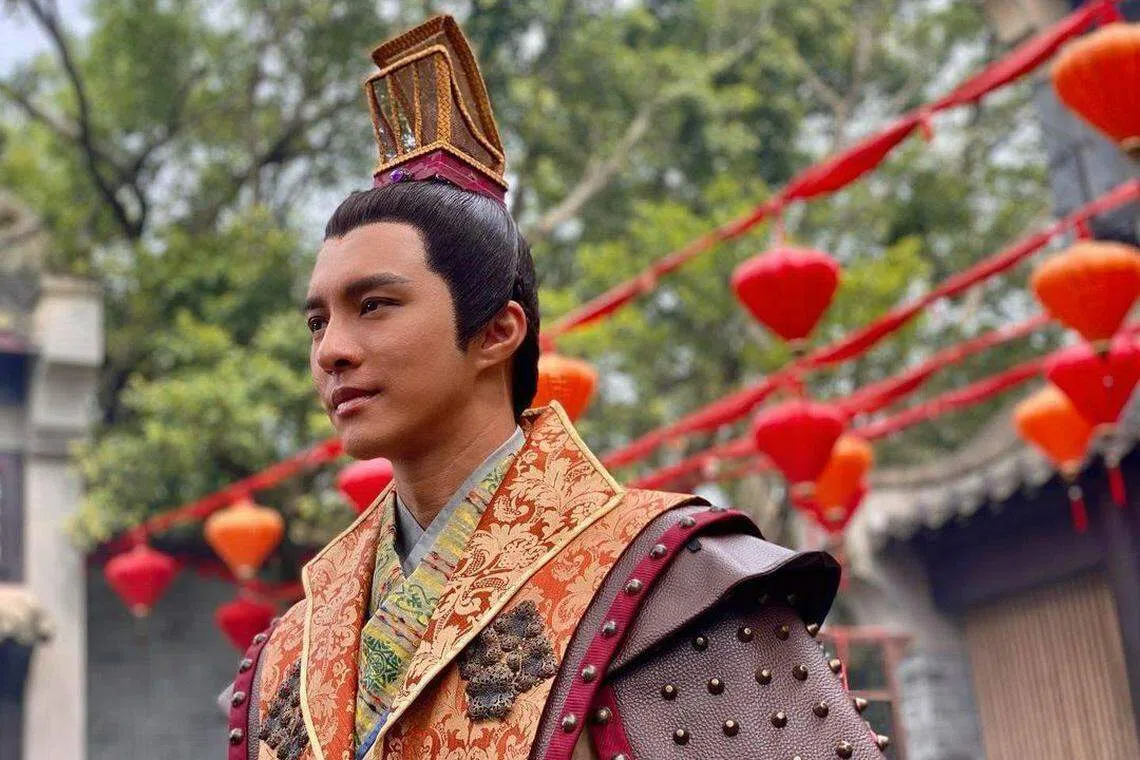 黄嘉乐对古装情有独钟，图为他在《痞子殿下》的造型。（取自黄嘉乐IG）