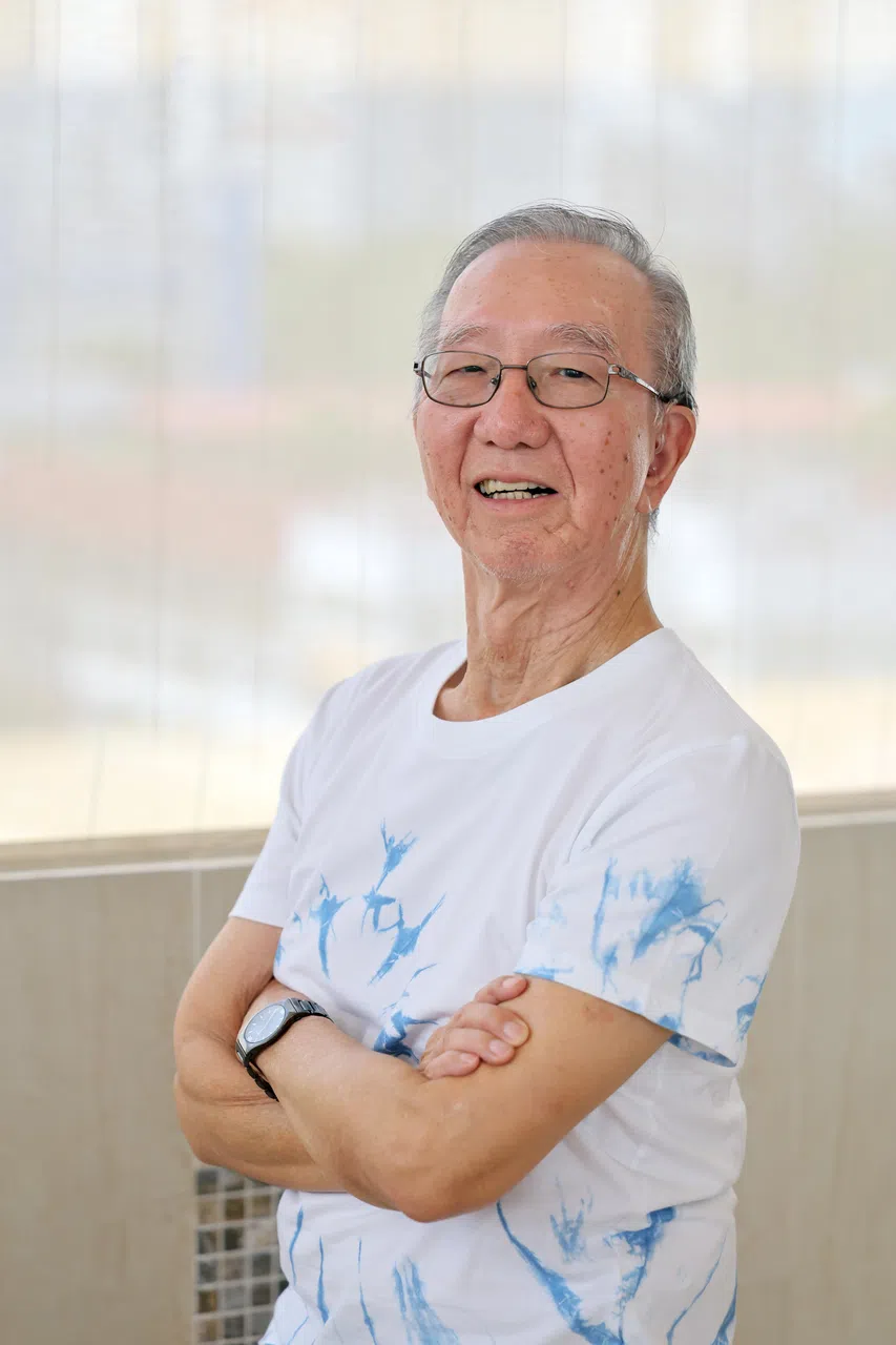 李良颖认为，培养运动习惯要看自己喜欢什么，乐在其中才能持之以恒。（龙国雄摄）