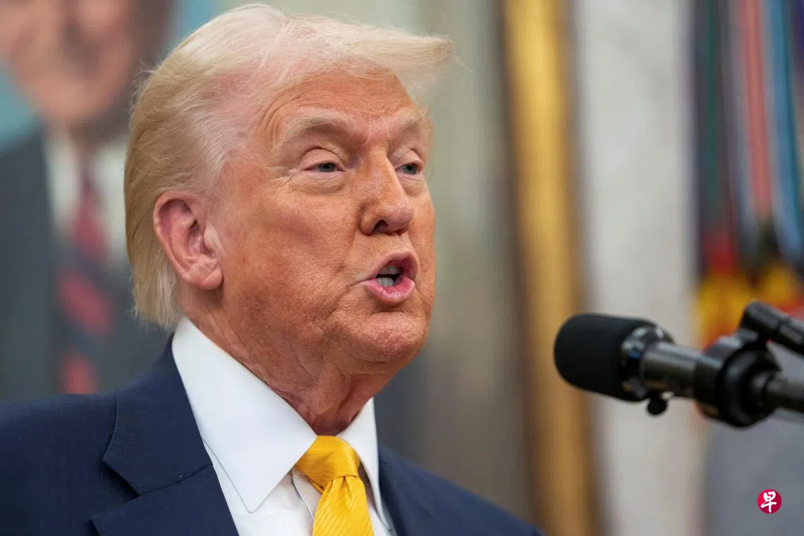 特朗普下令限制中国在战略领域投资| 联合早报