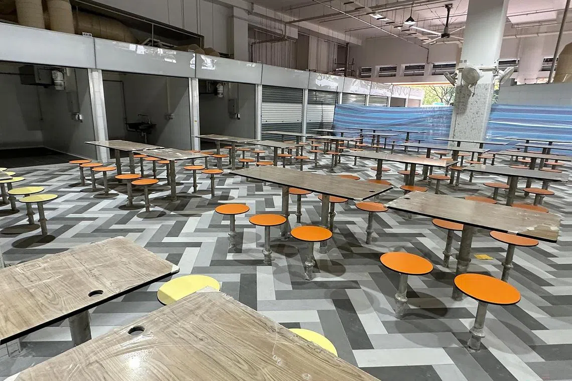 武吉巴督西9道即将竣工的社区关爱组屋项目Harmony Village@Bukit Batok，将设有一座拥有400多个座位的小贩中心。（取自许连碹脸书）