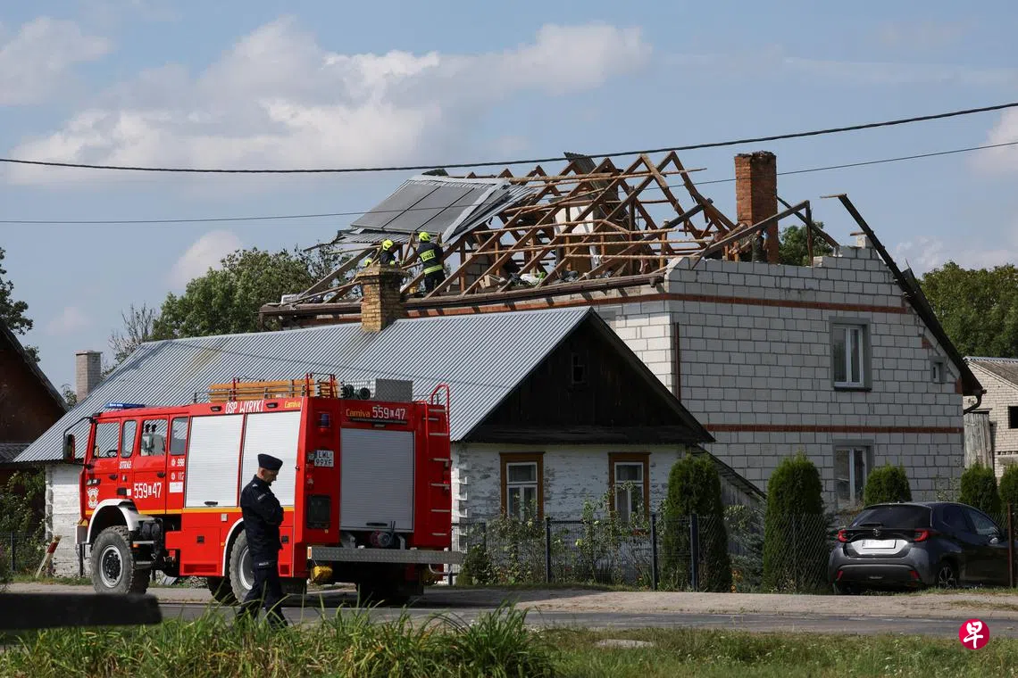 波兰击落犯境无人机俄乌战争以来北约成员首次开火| 联合早报
