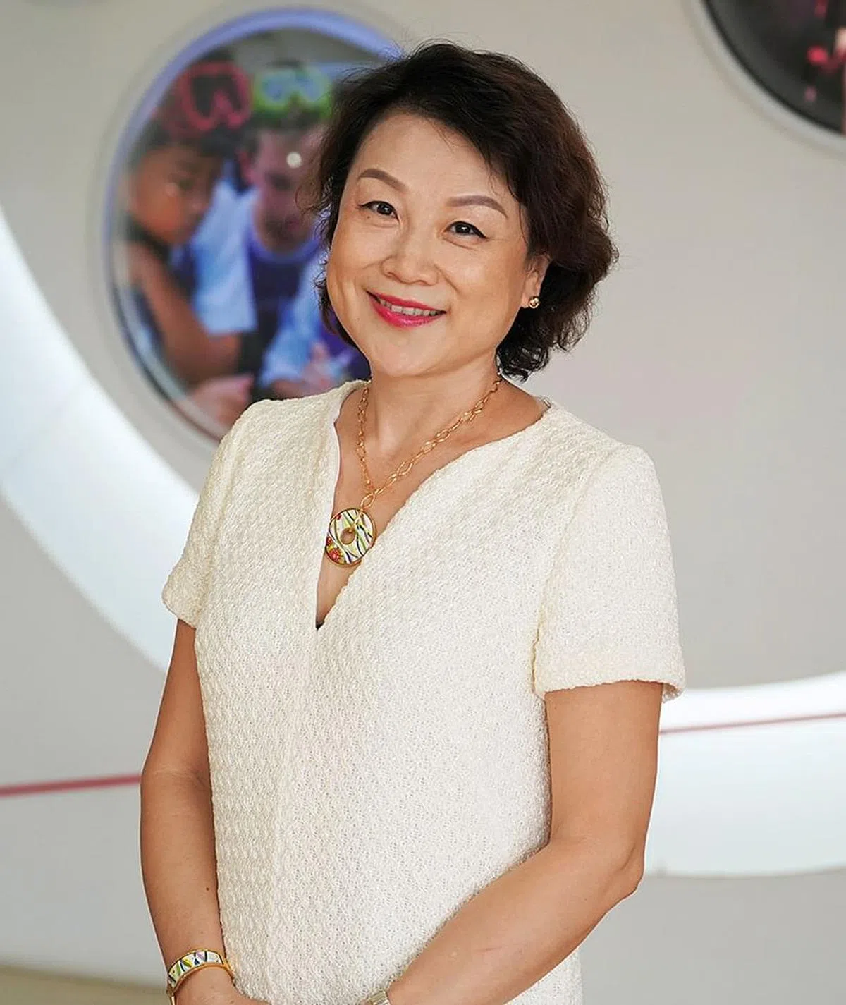 加拿大国际学校K-12中英双语校长熊华丽 （图/加拿大国际学校）