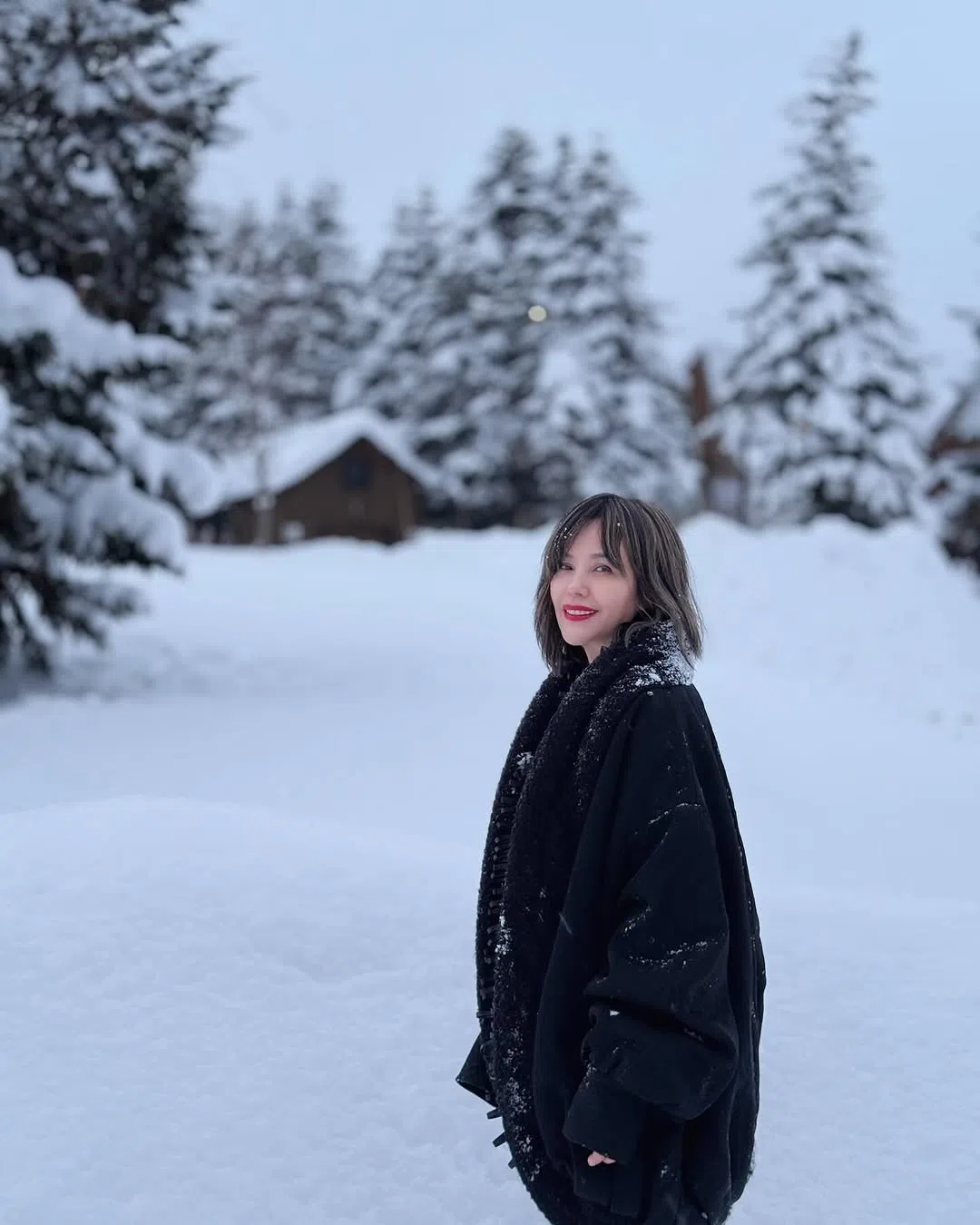 郑惠玉几乎每年都和家人去滑雪。（取自郑惠玉IG）