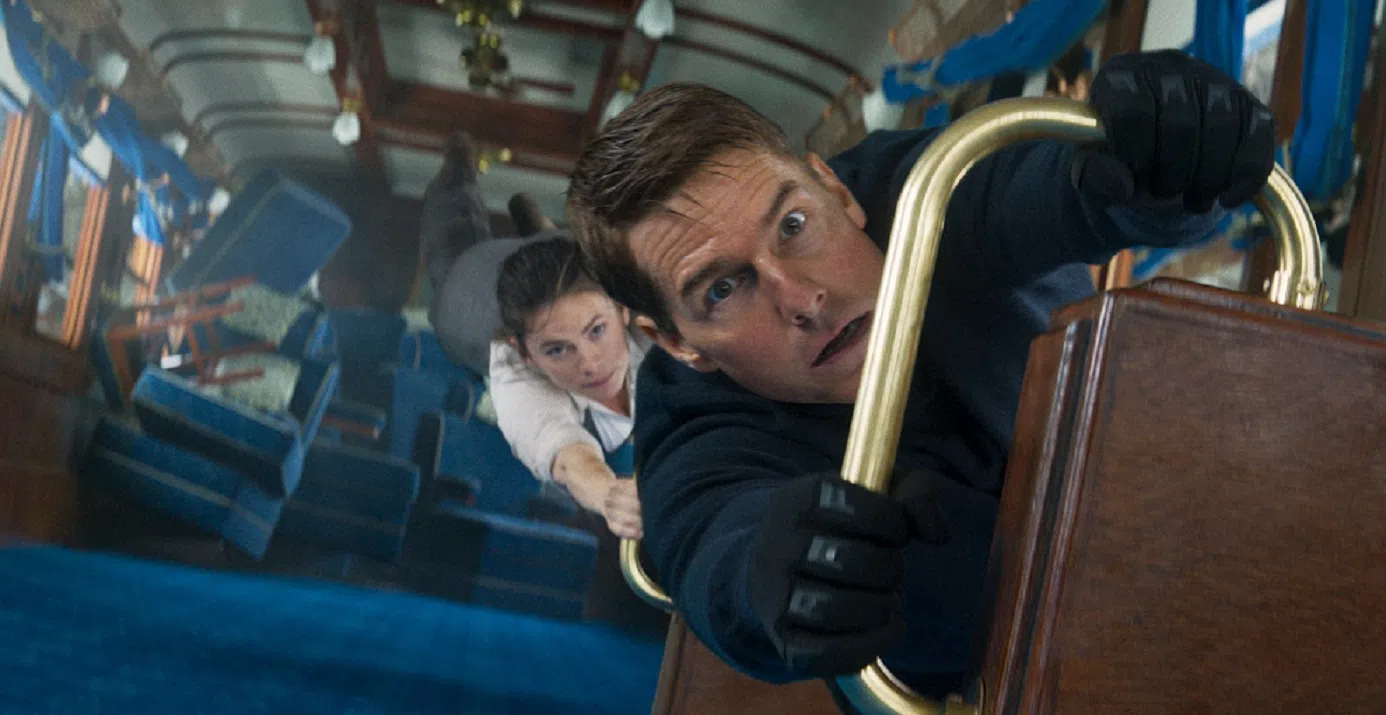 Tom Cruise（前）再次卖命演出。（星和提供）
