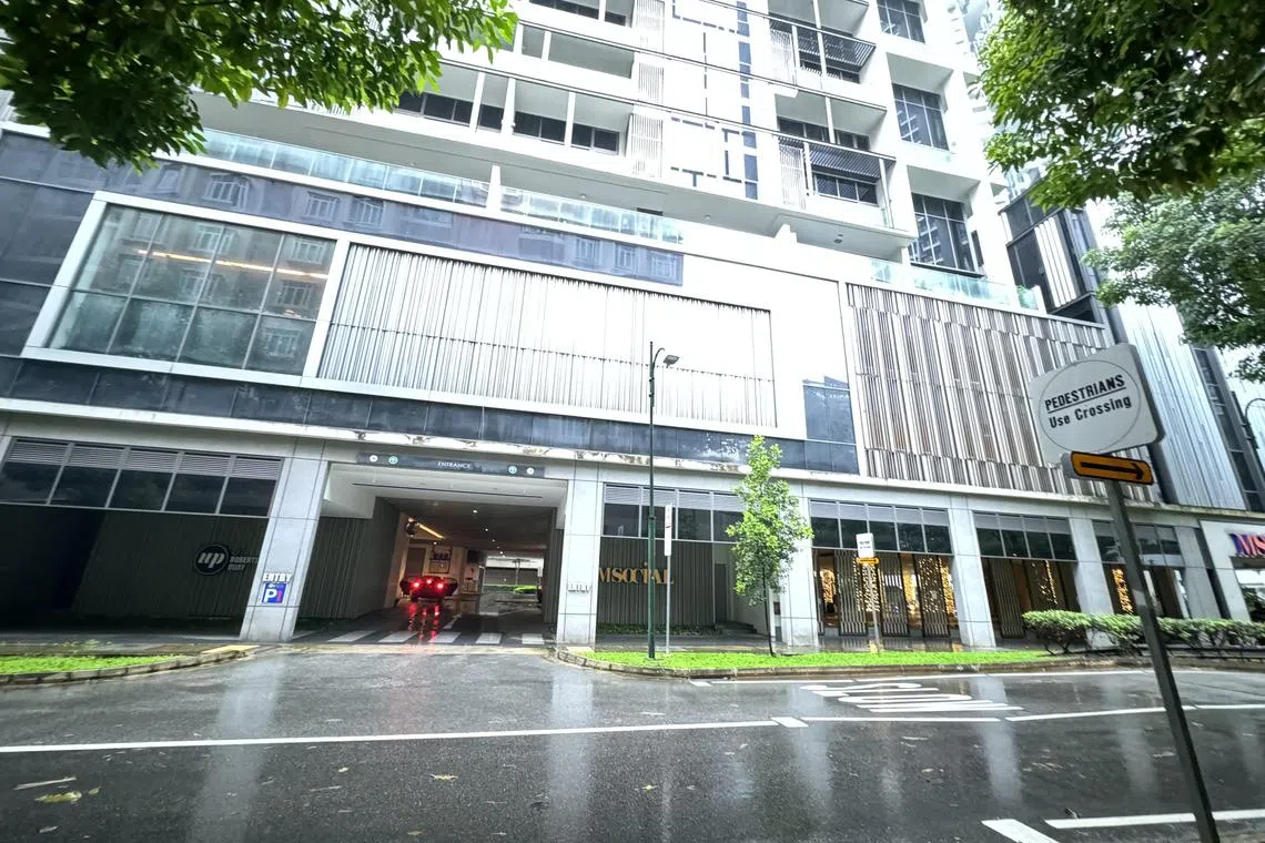 事件发生在罗拔申码头的M Social酒店。（档案照片）