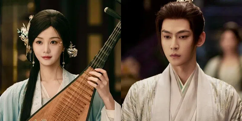 剧中的原著反派主角夏侯泊（右图，唐晓天饰）与谢永儿（左图，胡意旋饰），有着自己的无奈与坚持。（取自剧集微博）