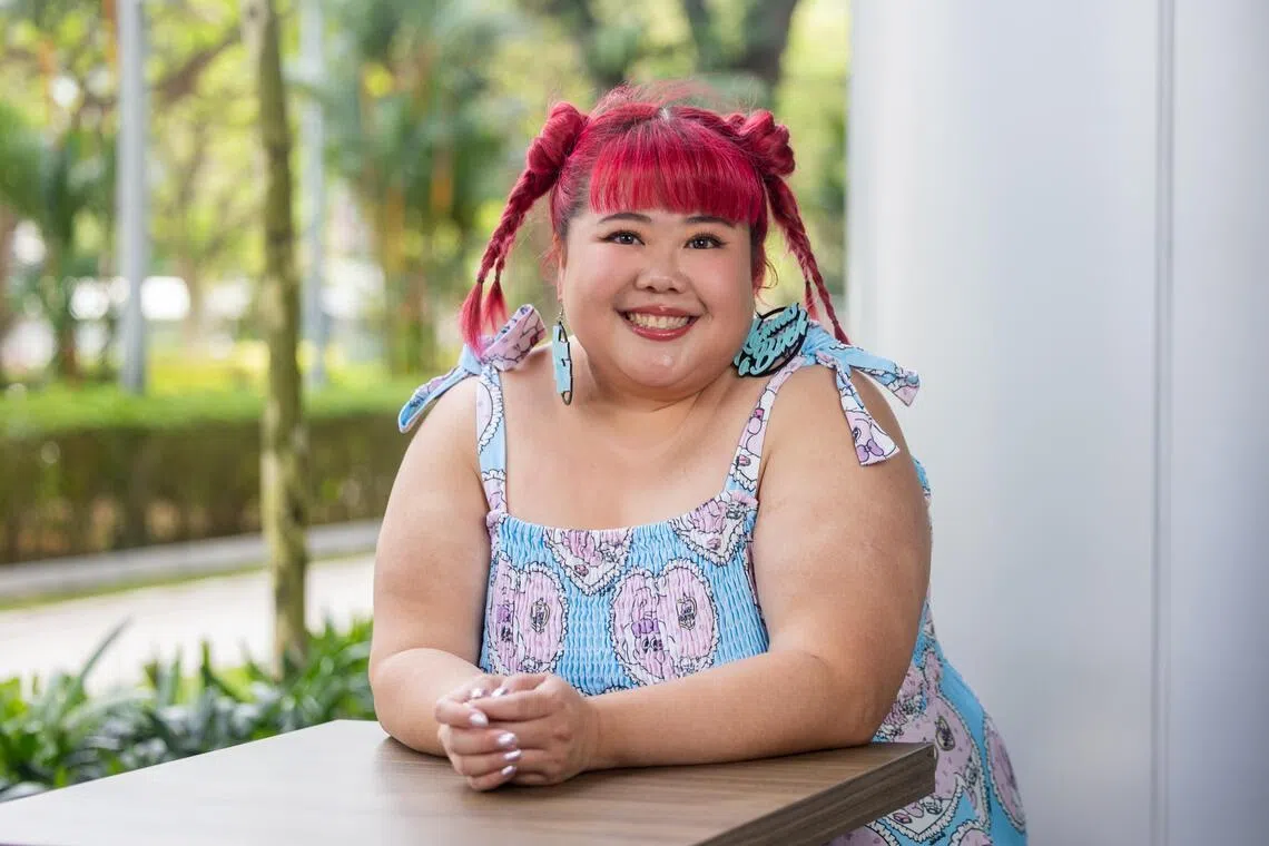 林茜茜在《百万红包》首次担任女主角。（吴先邦摄）