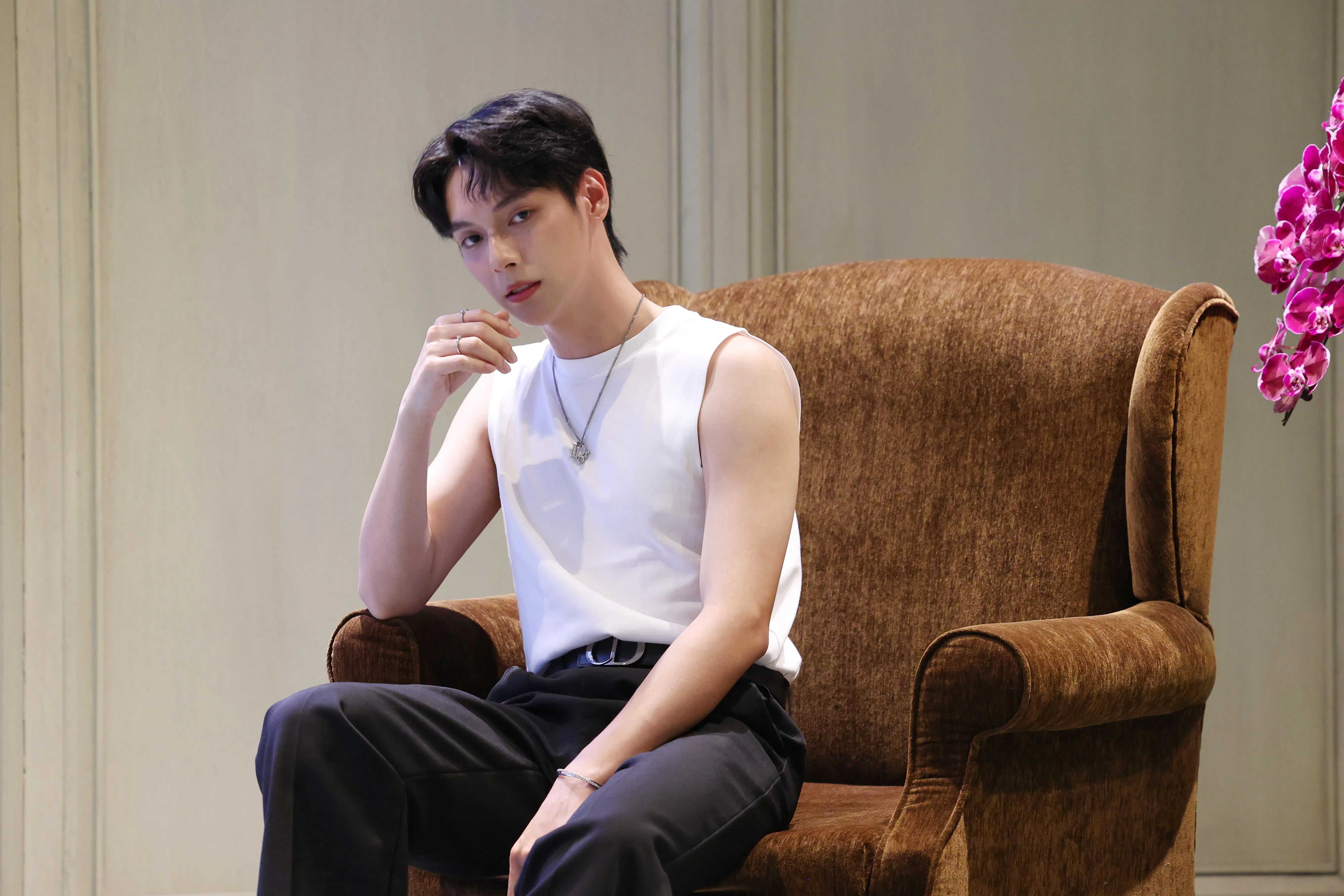 杨斯维参加选秀节目出道。（林明顺摄）