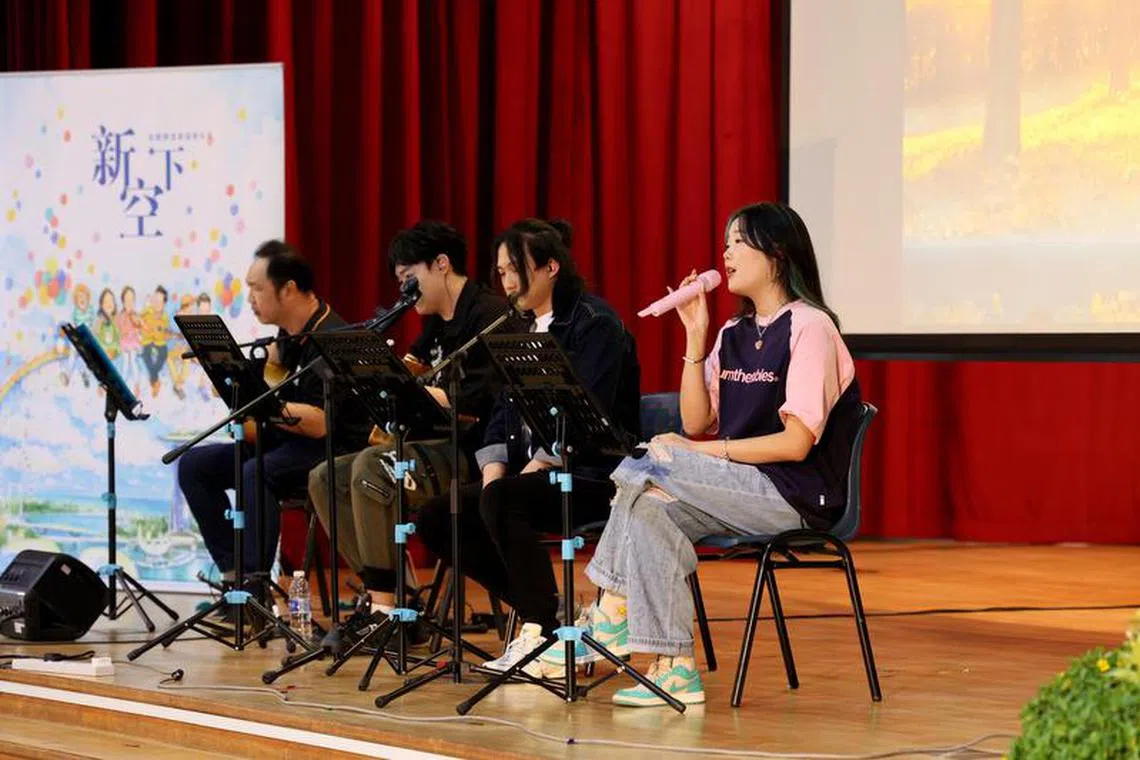 今年3月14日于裕廊先驱初级学院举办的“新空下” 分享会。