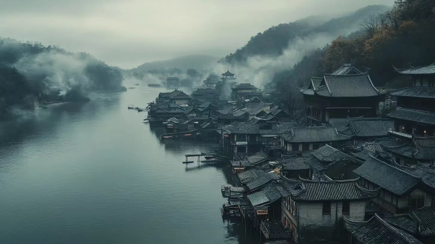 利用AI打造的电影场景，美轮美奂真假难辨。（FizzDragon提供）