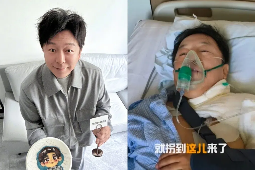 自家门口骑行摔伤骨折 黄渤自嘲：用锁骨换了个提醒