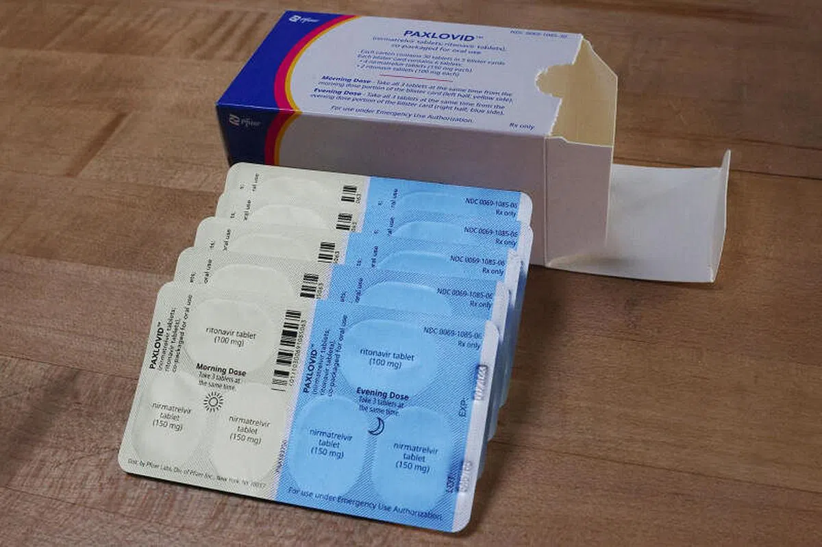 图为辉瑞的口服抗冠病药丸Paxlovid。（路透社）
