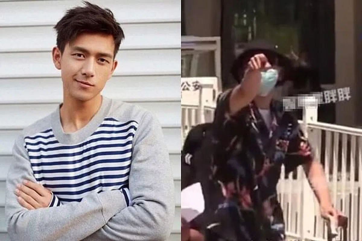 李现的私人行程一路被代拍死缠不放，气得爆粗。（互联网）