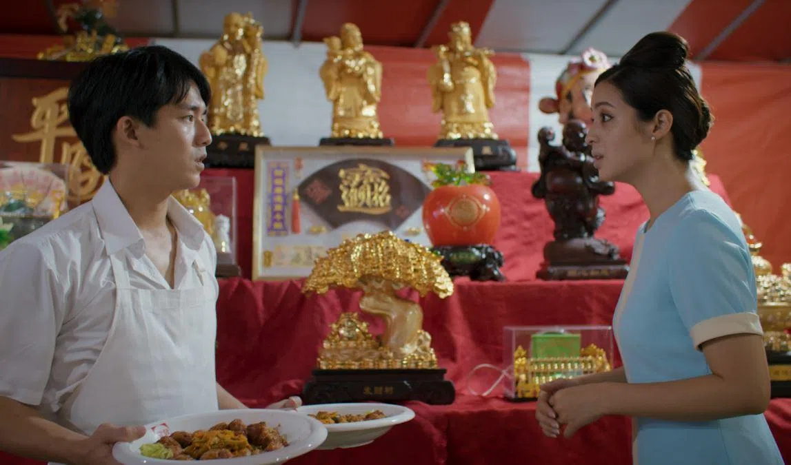 李博翔（左）与莫允雯的对手戏多。（CJ ENM HK提供）