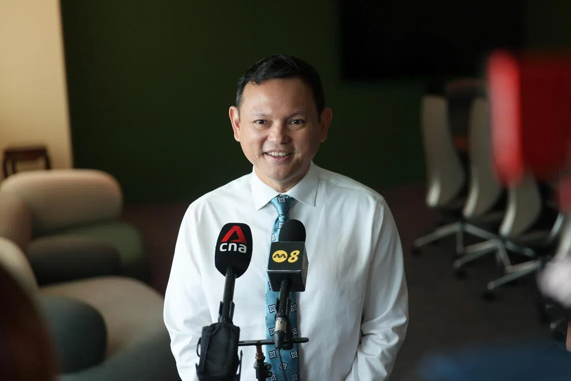 国防部兼永续发展与环境部高级政务部长扎吉哈说，Greenphyto能否取得成功，消费者的支持是关键之一。（张俊杰摄）