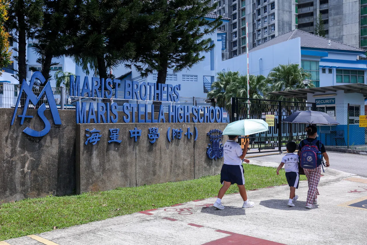 海星中学（附小）2027年搬迁到临时校舍时，也会录取女生，并计划增加小一的收生人数。（白艳琳摄）