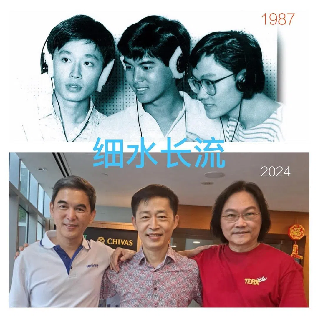 王邦吉、梁文福和刘瑞政是《细水长流》的原唱组合。（取自梁文福IG）