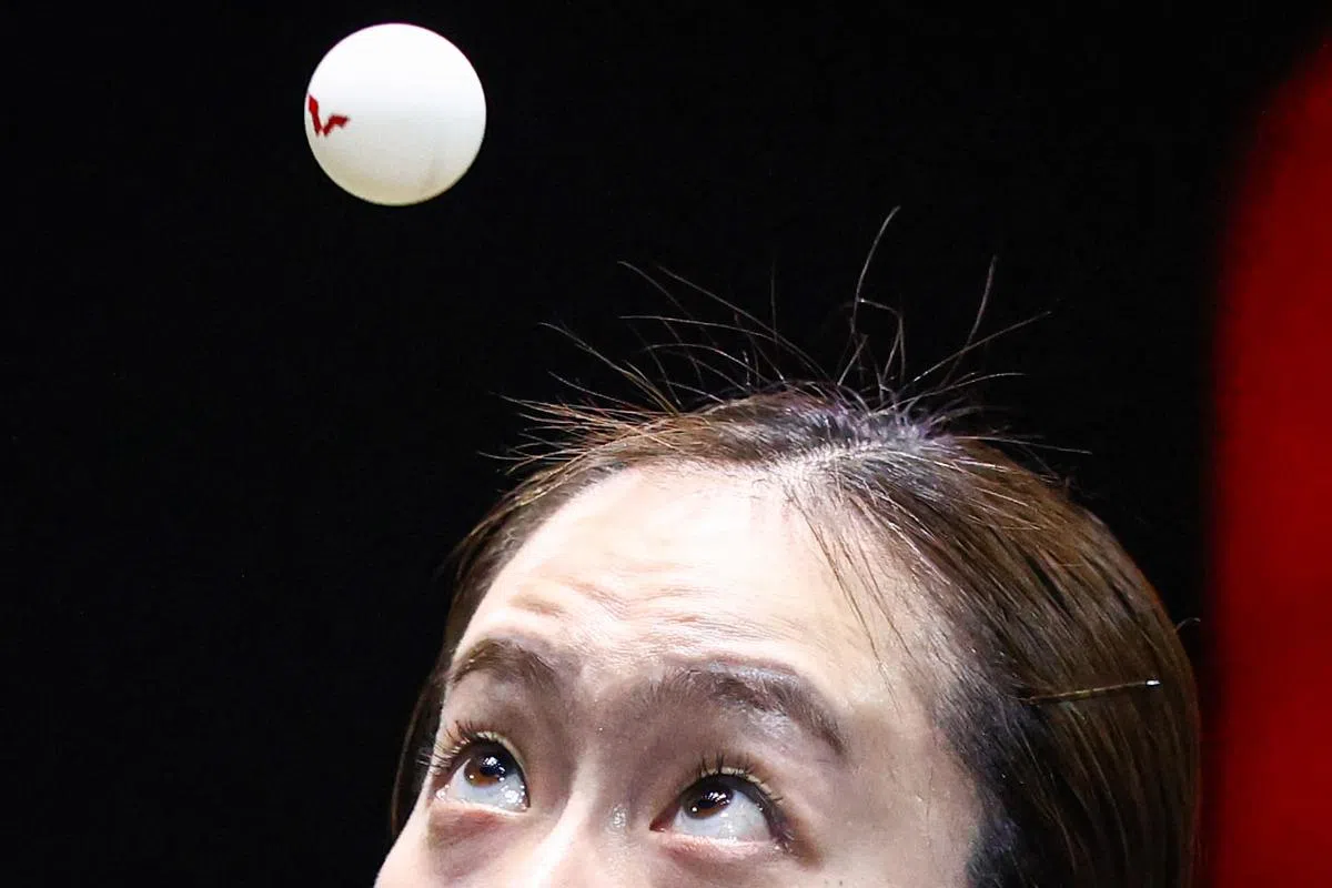 日本女将石川佳纯在八强出局，她是签表中最后一位出局的日本女单。（李健玮摄）