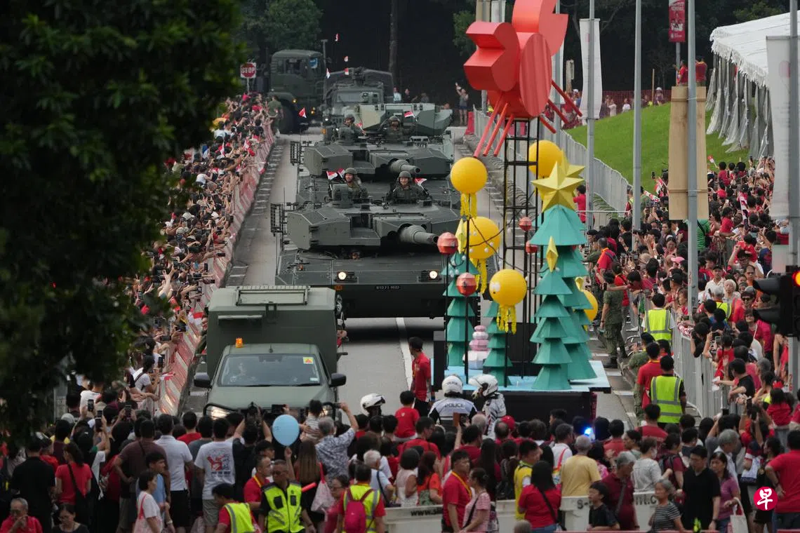 红狮机动部队进社区国庆邻里庆典精彩延续| 联合早报