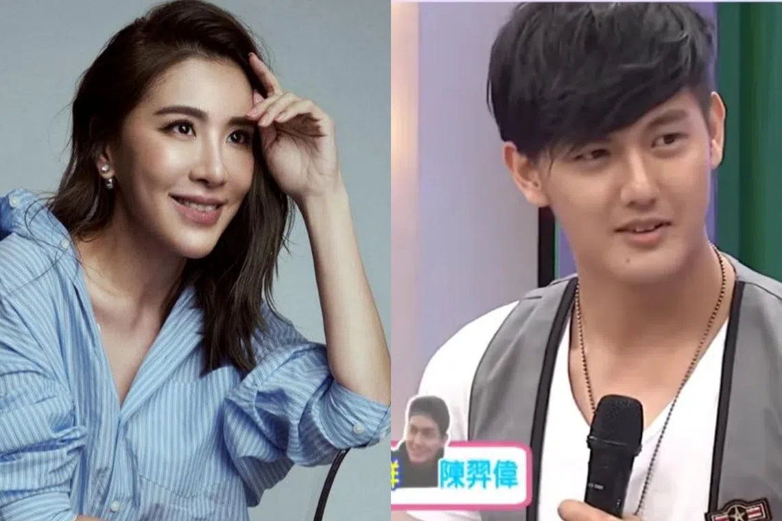 小祯（左图）的新男友陈羿伟（右图）曾在2016年上过《小明星大跟班》节目。（取自艺人脸书、互联网）