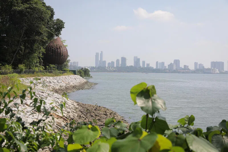 克兰芝蓄水池。（海峡时报）