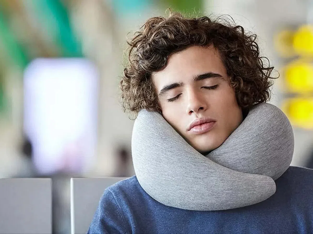 Ostrichpillow Go若有眼罩就完美了。（Ostrichpillow提供）