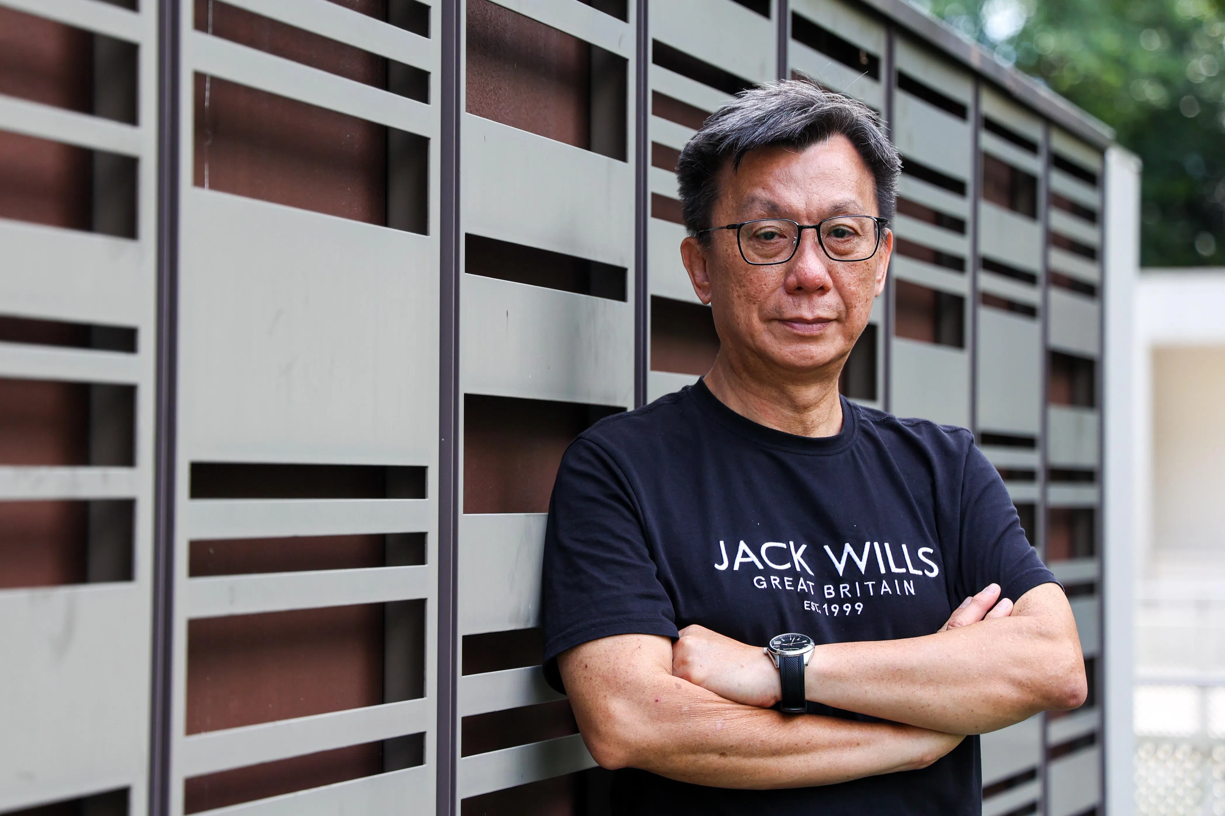 叶春贵耗费多数退休金，用了七年多时间帮助侄儿走出自闭症兼强迫症，自己也学会包容忍耐。（林明顺摄）